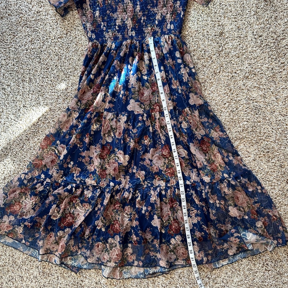 Baltic Born blue floral dress - Picture 8 of 11